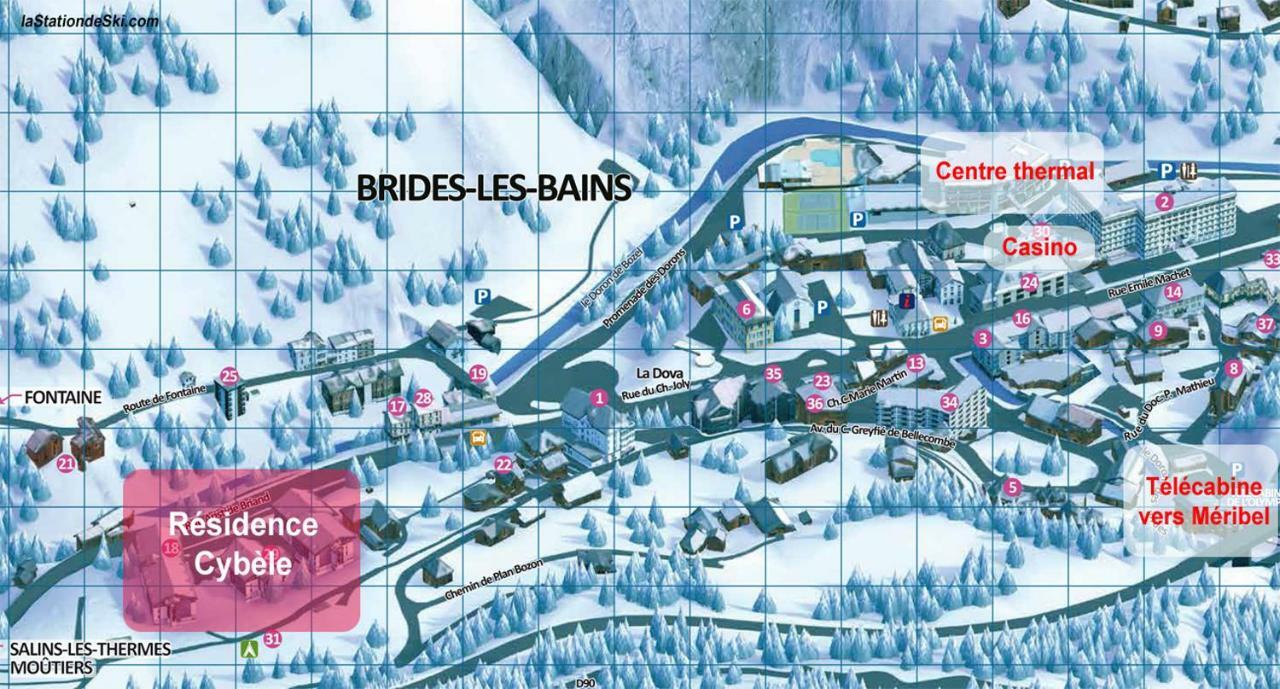 Residence Cybele "Grand Confort" 2 Brides-les-Bains Exterior photo